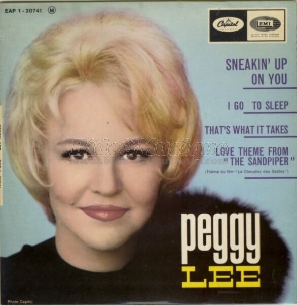 Peggy Lee - B.O.F. : Bides Originaux de Films