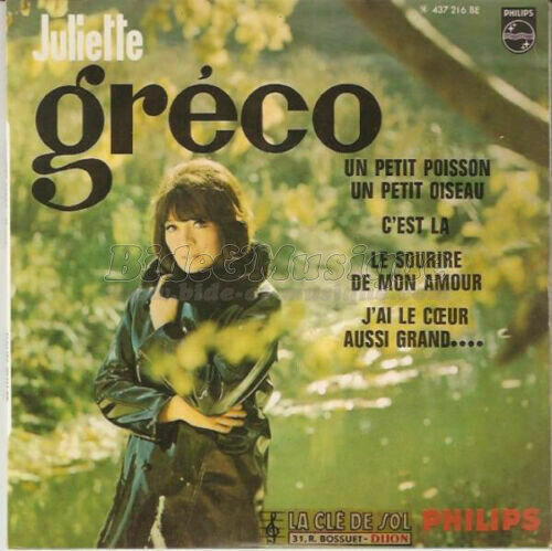 Juliette Greco - B.O.F. : Bides Originaux de Films