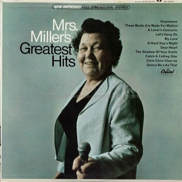 Mrs. Miller - The shadow of your smile