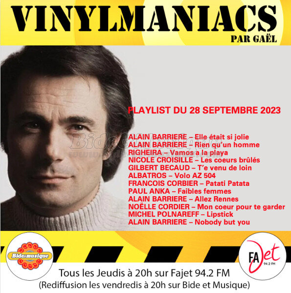 Vinylmaniacs - Emission n274 (28 septembre 2023)