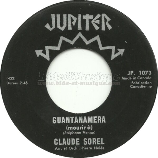 Claude Sorel - Mourir � Guantanamera