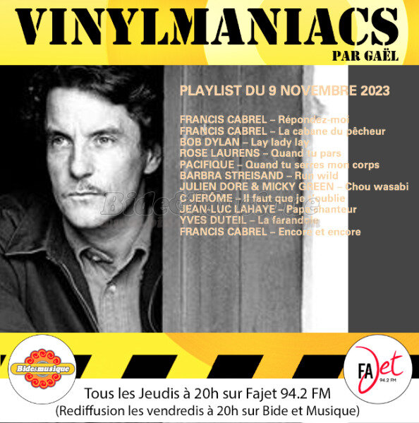 Vinylmaniacs - Emission n280 (9 novembre 2023)