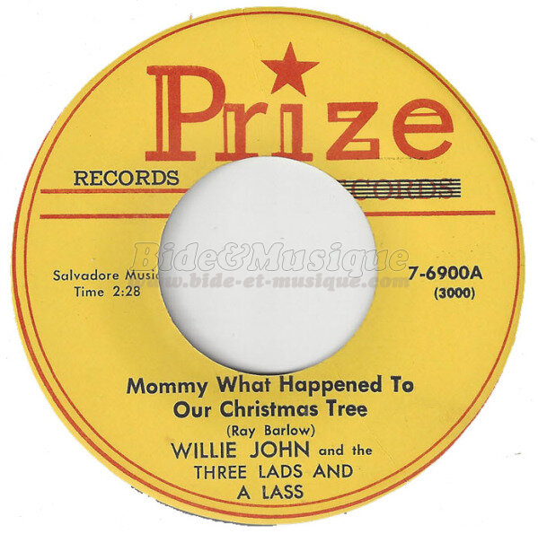 Willie John and the Three Lads and a Lass - No�l Trash