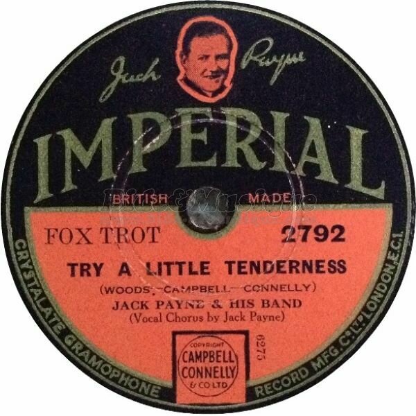 Jack Payne - Try a little tenderness