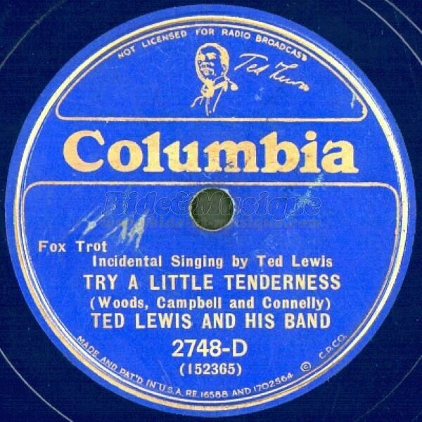 Ted Lewis - Bides  l'ancienne