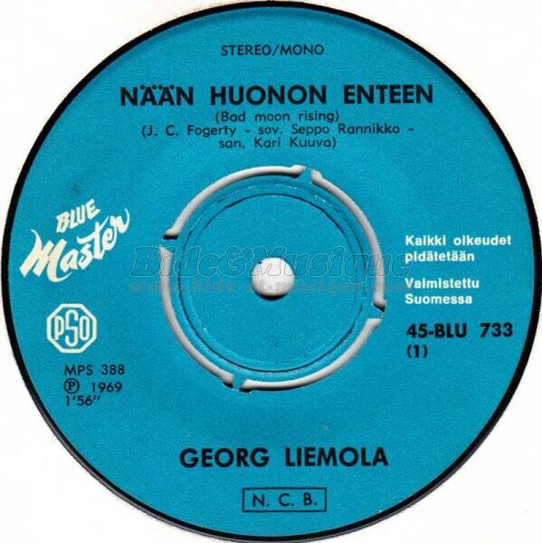 Georg Liemola - Nn huonon enteen