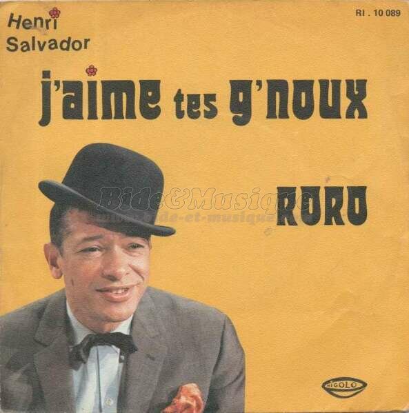 Henri Salvador - J'aime tes g'noux