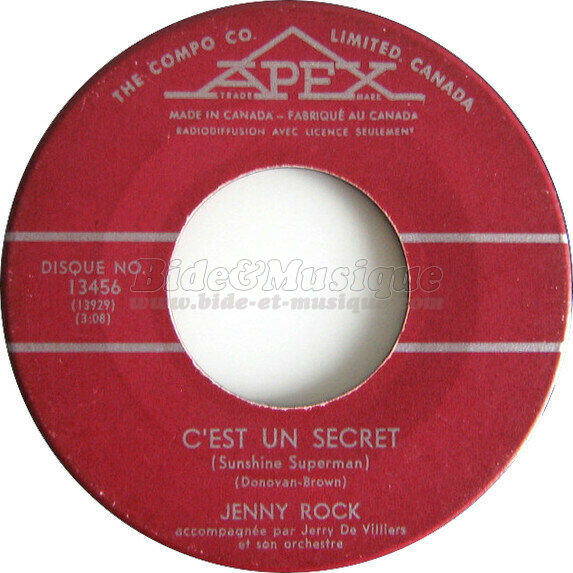 Jenny Rock - C'est un secret
