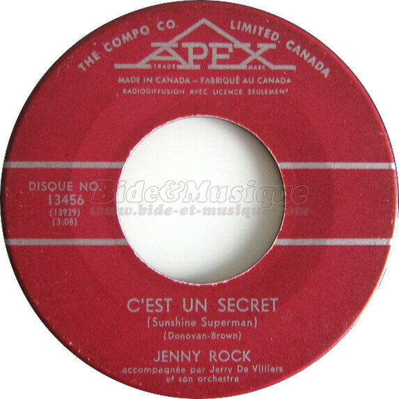 Jenny Rock - Spciale Qubec !