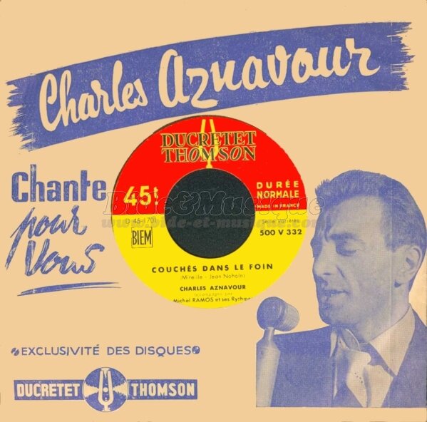 Charles Aznavour - Couch�s dans le foin