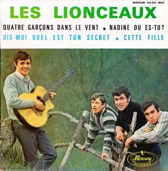 Les Lionceaux - Quatre gar�ons dans le vent