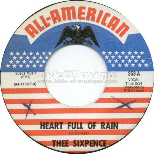 Thee Sixpence - Heart full of rain