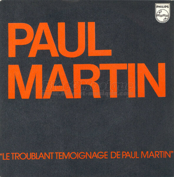 Paul Martin - Acteurs chanteurs, Les