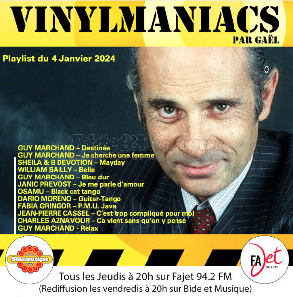Vinylmaniacs - Emission n�287 (4 janvier 2024)