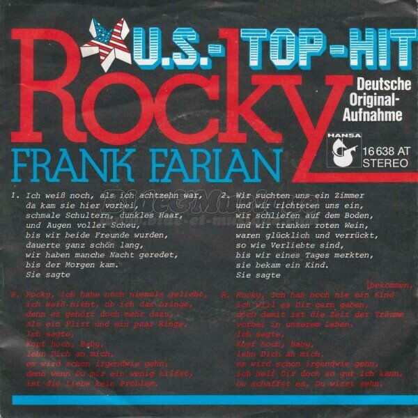 Frank Farian - Rocky