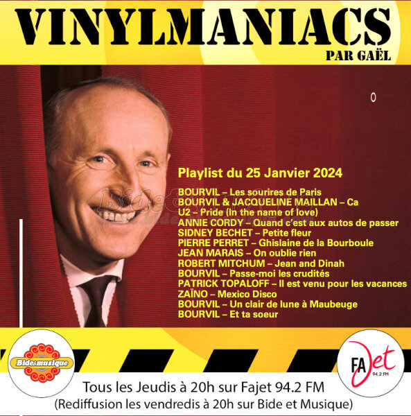 Vinylmaniacs - Emission n290 (25 janvier 2024)
