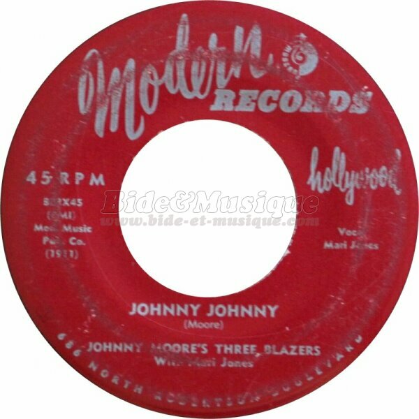 Johnny Moore's Three Blazers with Mari Jones - Johnny, Johnny