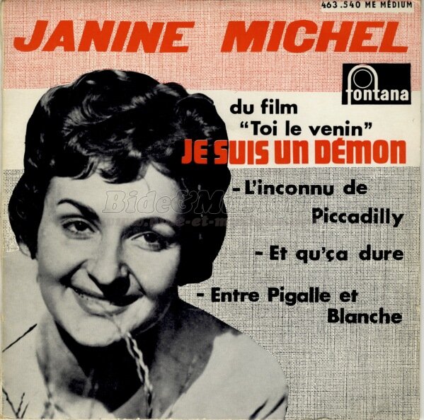 Janine Michel - Je suis un d�mon