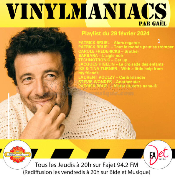 Vinylmaniacs - Emission n295 (29 fvrier 2024)