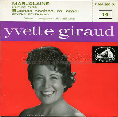 Yvette Giraud - Ann�es cinquante