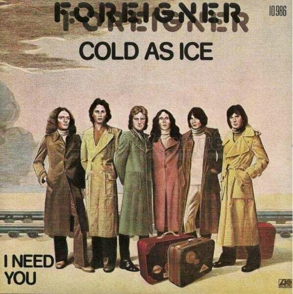 Foreigner - Cold as ice