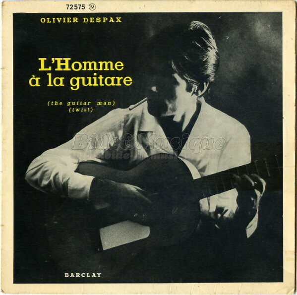 Olivier Despax - L'homme  la guitare