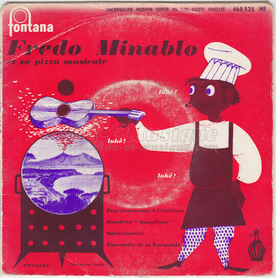 Fredo Minablo et sa Pizza Musicale - Annes cinquante