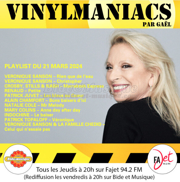 Vinylmaniacs - Emission n298 (21 mars 2024)