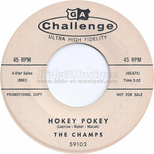 The Champs - Hokey pokey