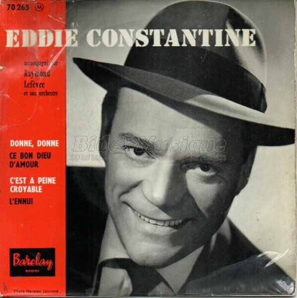 Eddie Constantine - C'est  peine croyable