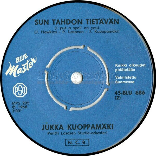 Jukka Kuoppamki - Sun tahdon tietvn