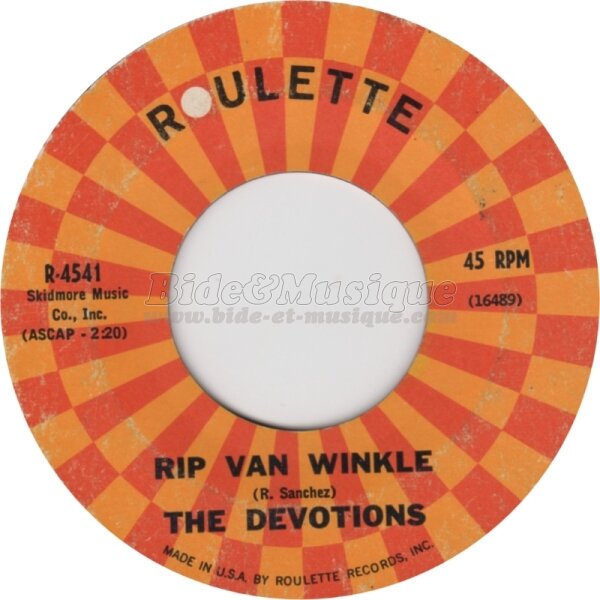 The Devotions - Rip Van Winkle