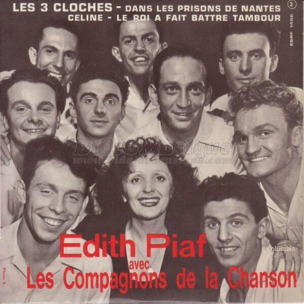 Edith Piaf  avec  les Compagnons de la Chanson - B&M chante votre prnom