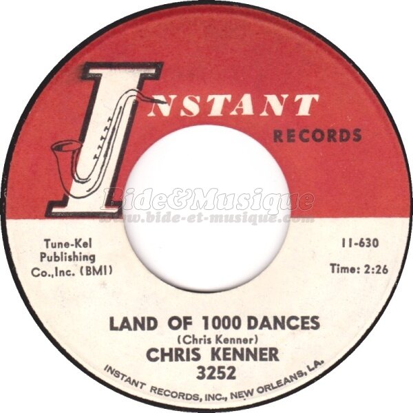 Chris Kenner - Land of 1000 dances