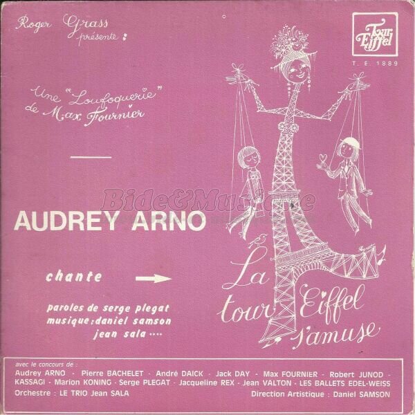 Audrey Arno - La Tour Eiffel s'amuse