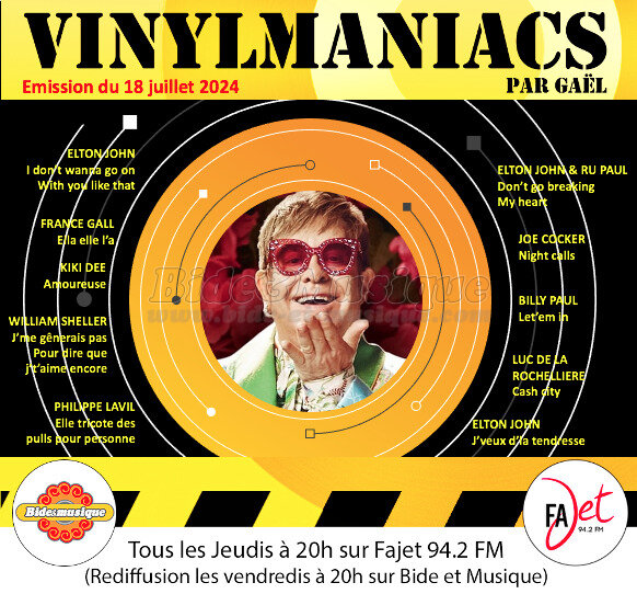 Vinylmaniacs - Emissions : Vinylmaniacs (rediffusion)