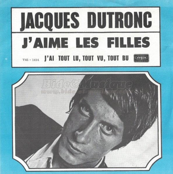 Jacques Dutronc - J'aime les filles