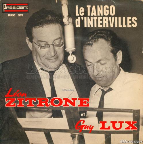 Guy Lux et Léon Zitrone - Animateurs-chanteurs