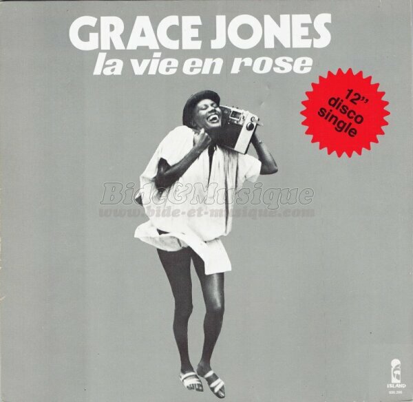 Grace Jones - La vie en rose [12 inches disco single]