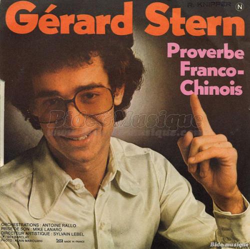 G%E9rard Stern - Proverbe franco-chinois