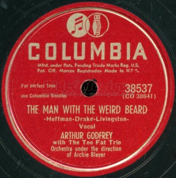 Arthur Godfrey - The man with the weird beard