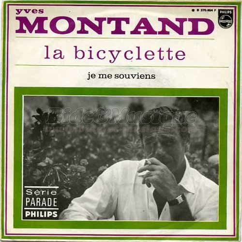 Yves Montand - La bicyclette