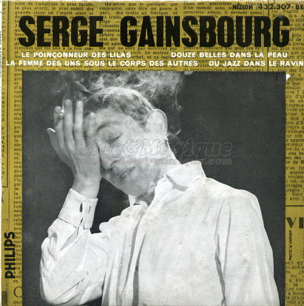 Serge Gainsbourg - Le poin%E7onneur des Lilas
