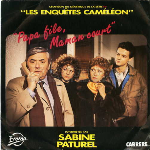 Sabine Paturel - Papa file, maman court (Les enqutes camlon)