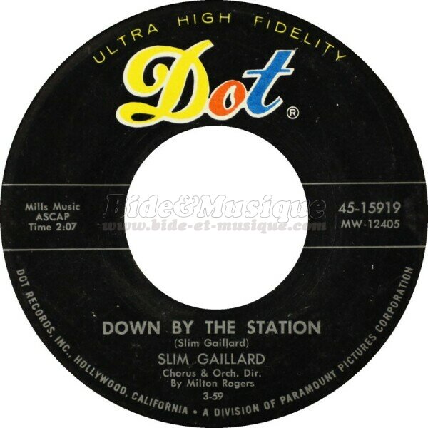 Slim Gaillard - Down by the station