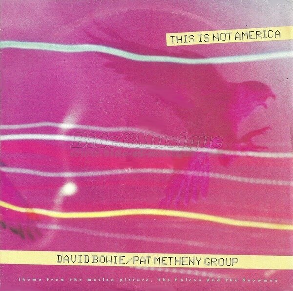 David Bowie and Pat Metheny Group - This is not America
