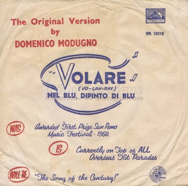Domenico Modugno - Nel blue dipinto di blu