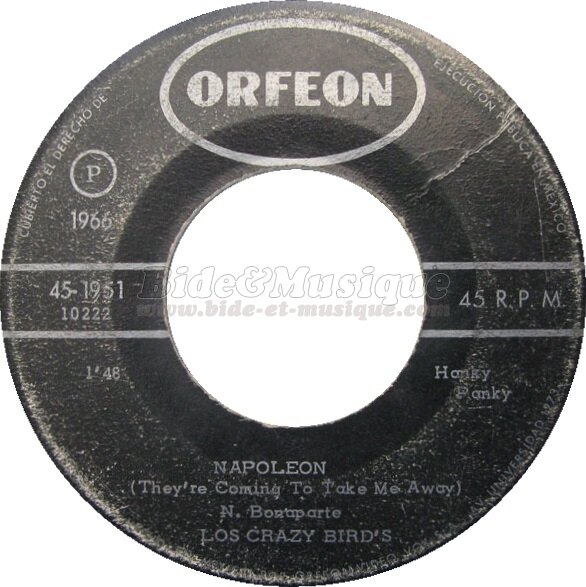 Los Crazy Bird's - Napole�n