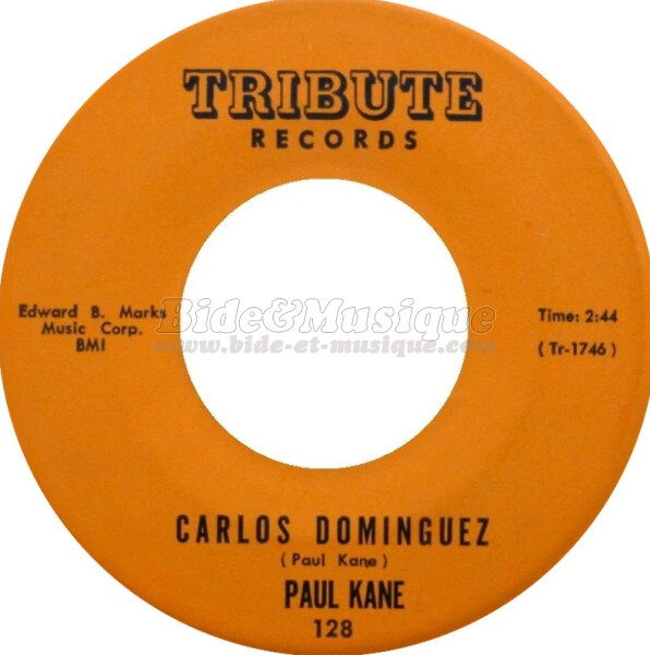 Paul Kane - Carlos Dominguez