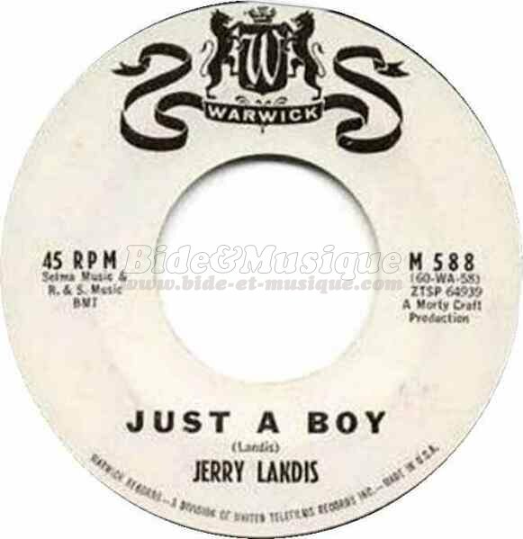 Jerry Landis - Just a boy